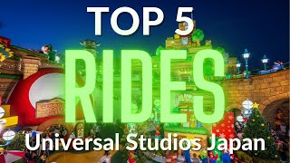 Here are the Top 5 Rides at Universal Studios Japan  USJ 2023 [upl. by Aden]