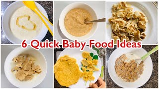 Dinner Recipe for 12 year Baby  6 Quick amp Easy Dinner recipe for Babies [upl. by Nonnarb]