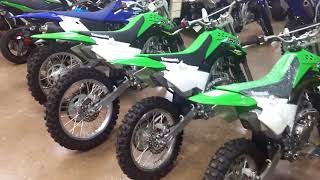 Comparison of Kawasaki KLX140 Family of Dirt Bikes [upl. by Lamonica]