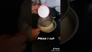 maida cake recipe 😍 for birthdays  home made [upl. by Tessil]