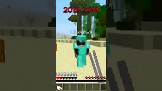 Minecraft PvP History minecraft short [upl. by Lipski]