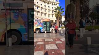 Walking tour greek city Thessaloniki Aristotle 🏙️🌇 walking tour city [upl. by Pulchia]