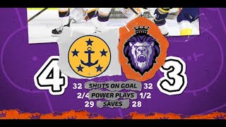 Royals vs Admirals 112224  Highlights [upl. by Telracs]