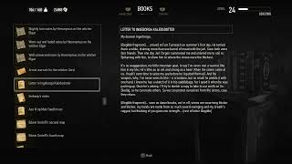 BOOKS Letter to Ingeborga Kalebsdotter Witcher 3 InGame Lore Read Aloud [upl. by Sandro197]