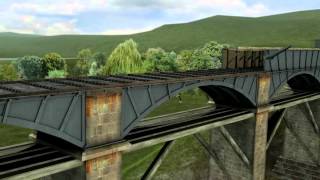 The Pontcysyllte Aqueduct Trefor Wrexham  Royal Commission Animation [upl. by Beulah]