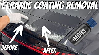 How To Remove And Strip A Ceramic Coating  All Tips amp Tricks [upl. by Derk]