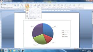 Tutorial  Como fazer Gráficos no Word Versão 2007 [upl. by Aniroz]