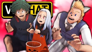 Deku Takes Eri Trick Or Treating VRChat [upl. by Dworman412]