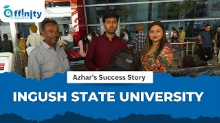 Azhars Success Story  Ingush State University Russia  MBBS Abroad [upl. by Bethesda]