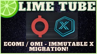 Ecomi Immutable X Migration Starting In The New Year 2022 OMI to IMX [upl. by Anitsirhc]