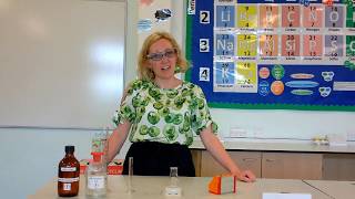 AQA GCSE Chemistry Required Practical  Rates of reaction  Colour change [upl. by Lledrev]