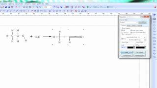 Aufstellen einer Reaktionsgleichung mit Chemsketch [upl. by Wolfie]