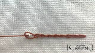 Chain Stitch Tutorial by Amy McClellan [upl. by Novert42]