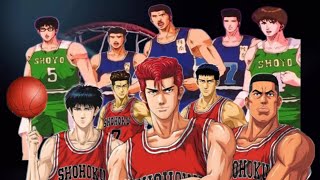 Ryonan and Shoyo vs Shohoku slamdunk [upl. by Arral795]