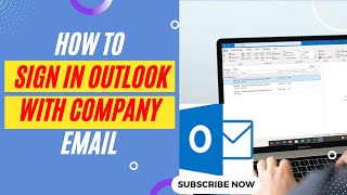 How to Add Company Email With Outlook  How to Sign In Outlook With Company Email [upl. by Onofredo87]