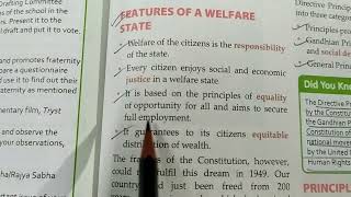 Features of a welfare state DPSP [upl. by Dnalon]