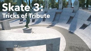 Skate 3  Tricks of Tribute Detailed Walkthrough [upl. by Guenna]