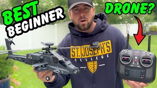 RC Helicopter is EASIER to fly than a DRONE [upl. by Aronas401]