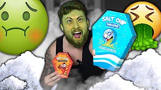 SALT CHIP CHALLENGE Najbardziej SŁONY CHIPS na ŚWIECIE 🤢🤮🧂 [upl. by Yetnruoc]