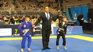 Lincoln Kotuby at IBJJF Pan Kids [upl. by Neerhtak]