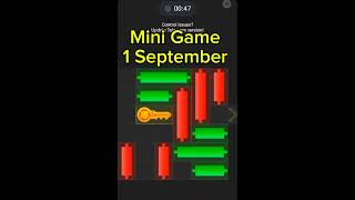 Mini Game Today 1 September Hamster Kombat How to Solve Mini Game Puzzle in Hamster Kombat 100SOLVE [upl. by Foulk]