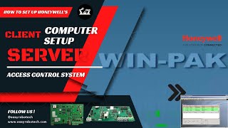 SETUP HONEYWELLS WINPAK ACCESS CONTROL CLIENT COMPUTER  winpak honeywell accesscontrolsystem [upl. by Garges]