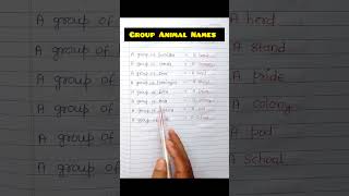 What Are the COOLEST Group Animal Names [upl. by Anica]