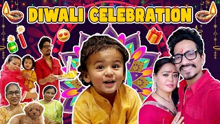 Diwali Celebration 🎊🪔🏮  Bharti Singh  Haarsh Limbachiyaa  Golla [upl. by Naujal742]