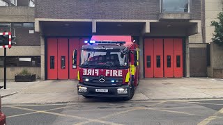 F266 Bethnal Green Fire Station’s FRU turnout [upl. by Claribel426]