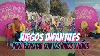 Juegos infantiles para ejercitar con los niños y niñas [upl. by Atlanta]