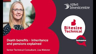 Inheritance tax and pensions explained  Bitesize Technical [upl. by Ylsew636]