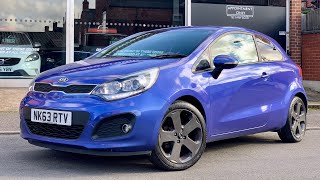 2013 KIA Rio 14CRDI 3Dr Walkaround  For Sale at Pashleys Worksop [upl. by Eluj986]