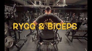 Gym Vlog 3  Rygg amp Biceps [upl. by Myrtice]