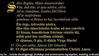 Latin Rosary Glorious Mysteries [upl. by Gnod]