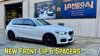 M140i  Maxton Design Lip and Spacers [upl. by Eelarual334]