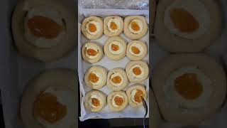 Lets Make Apricot Kolaches  shorts [upl. by Moulton]