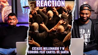 Extasis  Millonario Ft Cartel De Santa  Video REACCION [upl. by Ahsiekin748]