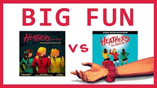 Big Fun— Heathers OffBroadway and West End Comparison [upl. by Earley]