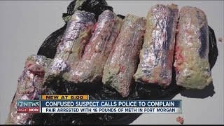 700K in meth found after suspect calls police [upl. by Lennon]