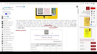 Electronic Credit Reversal and Reclaimed statement by GSTN  CA Mohit Jain  GST Library by TaxReply [upl. by Joseph50]