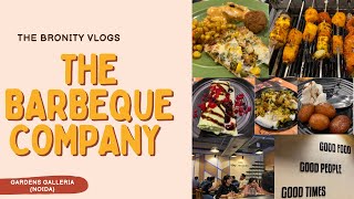 The BBQ Company Noida  Garden Galleria Sector 38 [upl. by Naivad820]