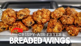 CRISPY Air Fryer Chicken Wings [upl. by Gavra424]