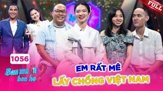 Cô gái Hàn Quốc siêu dễ thương chỉ thích lấy chồng Việt Nam  Bạn Muốn Hẹn Hò 1056 [upl. by Arinay168]