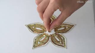 Luneville Embrodiery Tutorial Beginner Module 2 Lesson 1 [upl. by Ahsinahs]