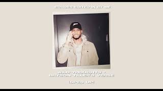 wild thoughts  bryson tillers verse  sped up  tiktok version [upl. by Sochor]