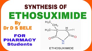 ETHOSUXIMIDE SYNTHESIS [upl. by Aiynot]