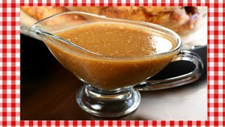 Homemade Turkey Gravy Recipe  Noreens Kitchen [upl. by Kee]