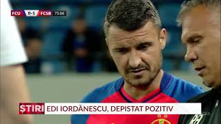 COVID la FCSB Edi Iordănescu depistat pozitiv Budescu e în izolare [upl. by Heck]