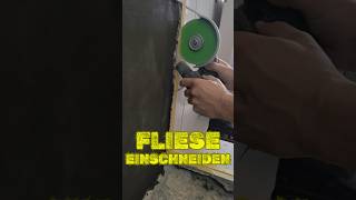 Fliese einschneiden Die perfekte Technik für Heimwerker diy handwerk [upl. by Durkee]