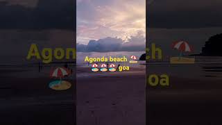 Agonda beach ⛱️🏖️🏖️🏖️🏖️🏖️ goa ☔⛱️🌞🏖️⛱️🏖️ [upl. by Gamin]